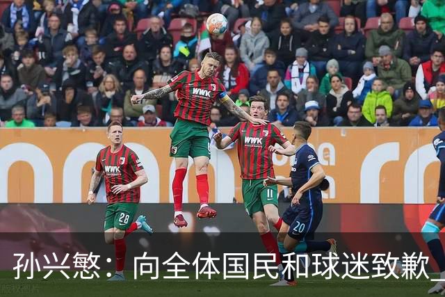孙兴慜：向全体国民和球迷致歉 恳请少些过度批评伤害